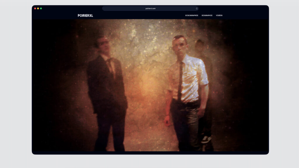 capture d'écran site internet navigateur